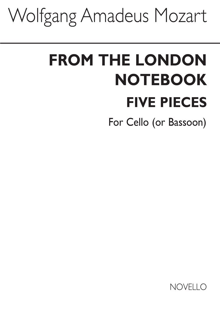 From The London Notebook (Cello and Bassoon Part)